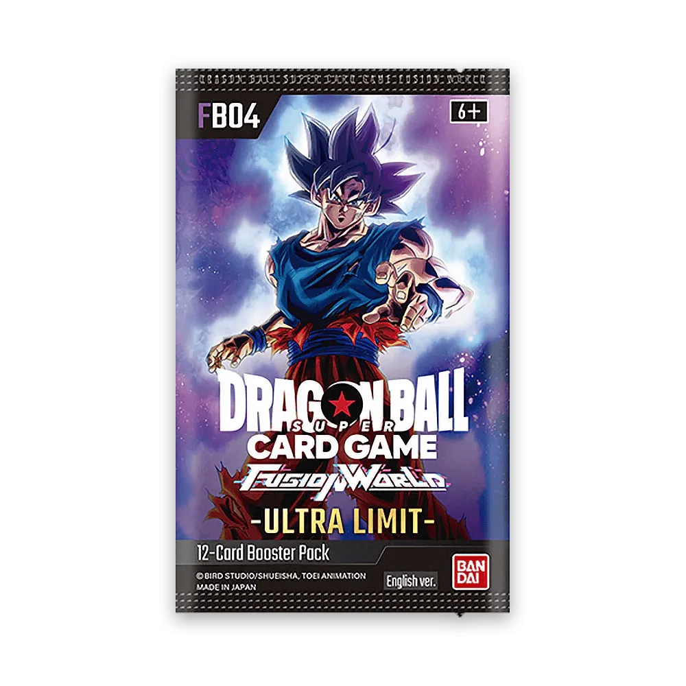Dragon Ball Super Card Game Fusion World Ultra Limit FB-04 English - 1 Booster